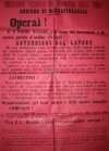 Sezione di Massafiscaglia della Federterra, Operai! E&#039; il primo maggio, manifesto, 29 aprile 1903